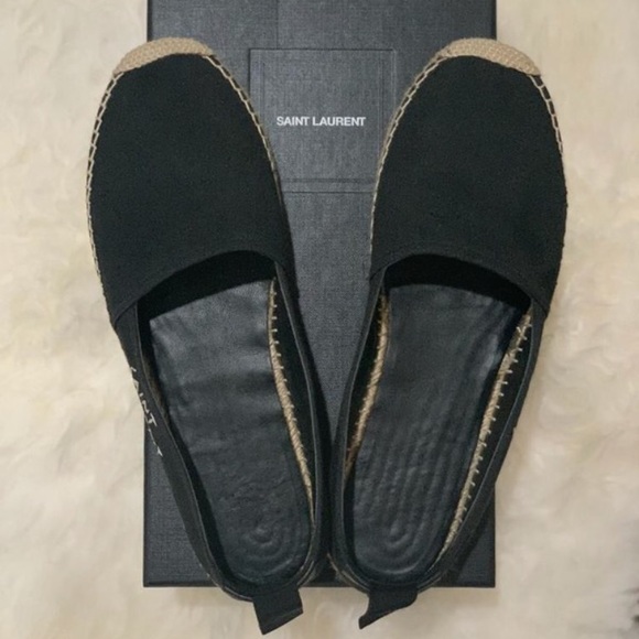 Designer black espadrilles - Picture 3 of 5